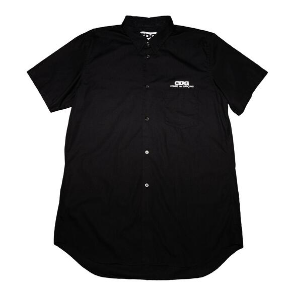 Comme Des Garcons CDG Button Up Short Sleeve Shirt